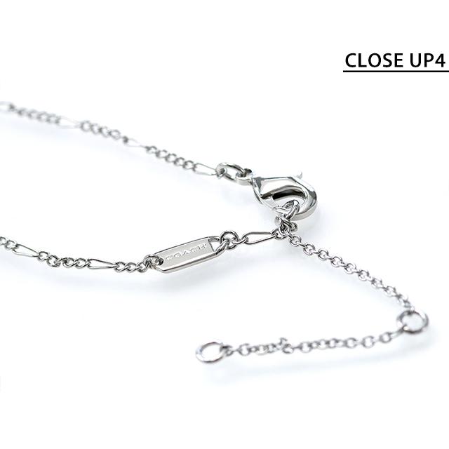 コーチ ネックレス レディース ブランド COACH ペンダント リング 3連 541356TWO975 シルバー ゴールド アクセサリー_5