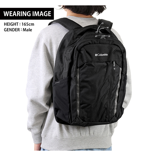 コロンビア リュック メンズ レディース ブランド Columbia バックパック リュックサック スポーツバッグ 100%Polyester 2094381 ブラック バッグ_7