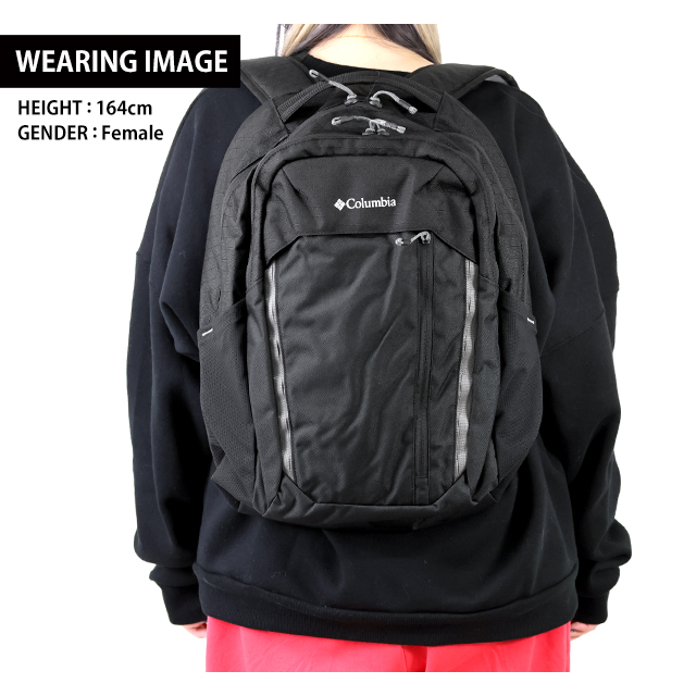 コロンビア リュック メンズ レディース ブランド Columbia バックパック リュックサック スポーツバッグ 100%Polyester 2094381 ブラック バッグ_8