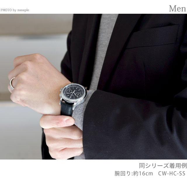 コーニッシュ ヘリテージ ミラージュ クォーツ 電池式 腕時計 ブランド メンズ 数量限定 クロノグラフ CORNICHE 105510 アナログ オレンジ ブラック 黒 おしゃれ 防水 プレゼント 男性 実用的_9