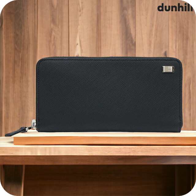 ダンヒル 長財布 メンズ ブランド dunhill Plain PVC 23F2P15PS001R ブラック 財布の通販は