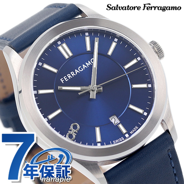サルヴァトーレ フェラガモ ニュー ジェント クオーツ 腕時計 ブランド メンズ Salvatore Ferragamo SFU500123 アナログ ブルー ネイビー スイス製の通販は 41,126円