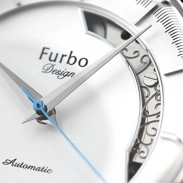 フルボ デザイン NEW NORMAL 自動巻き 腕時計 メンズ オープンハート