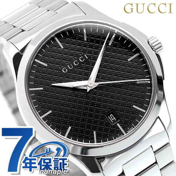 お早め配送 グッチ 時計 メンズ GUCCI 腕時計 Gタイムレス 40mm