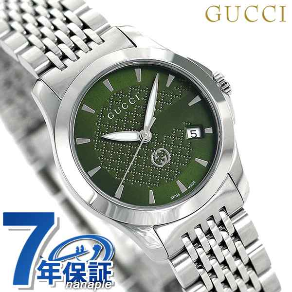 グッチ 時計 Gタイムレス 28mm レディース 腕時計 YA1265008 GUCCI グリーン プレゼント ギフト｜au PAY マーケット