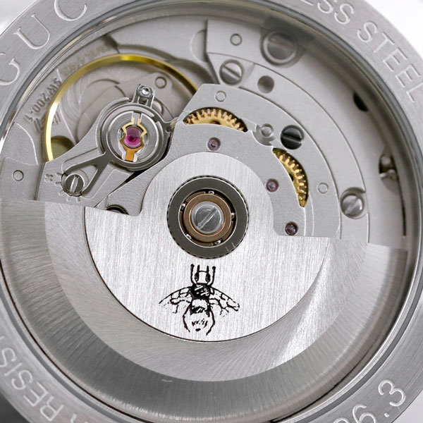 あす着 グッチ 時計 エリクス 40mm Gmt スネーク 蛇 自動巻き メンズ 腕時計 Ya Gucci Eryx シルバー ブラック 革ベルトの通販はau Pay マーケット 腕時計のななぷれ