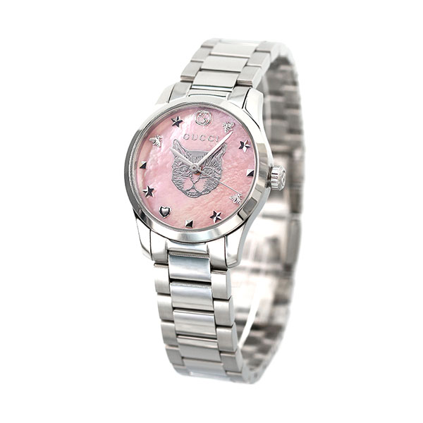 グッチ Gタイムレス 猫 スイス製 クオーツ 腕時計 YA1265013 GUCCI 
