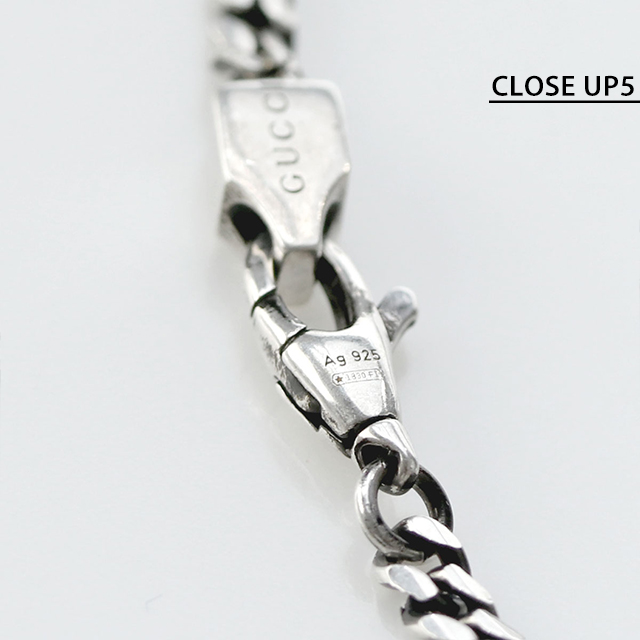 グッチ ブレスレット メンズ ブランド GUCCI インターロッキングG チェーン シルバー925 678657 J8410 8191 シルバー アクセサリー_6