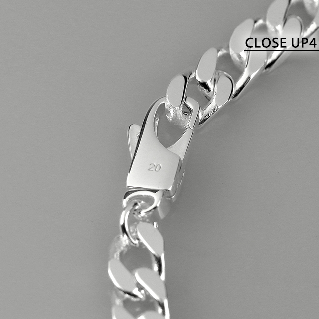 グッチ ブレスレット メンズ レディース ブランド GUCCI ダイアゴナル インターロッキングG スターリングシルバー 774054 J8400 8106 20cm シルバー アクセサリー_5