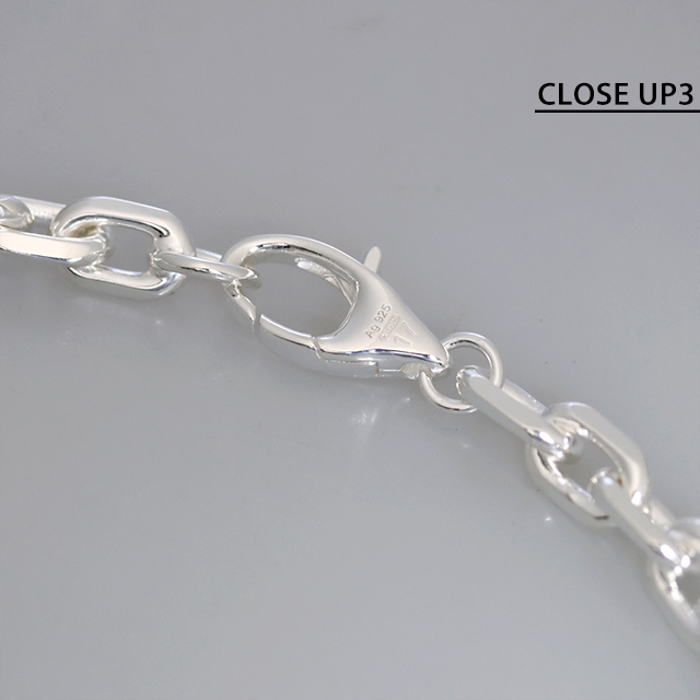 グッチ ブレスレット メンズ ブランド GUCCI インターロッキング チェーン 796351-J8400-8106-17 シルバー アクセサリー_4