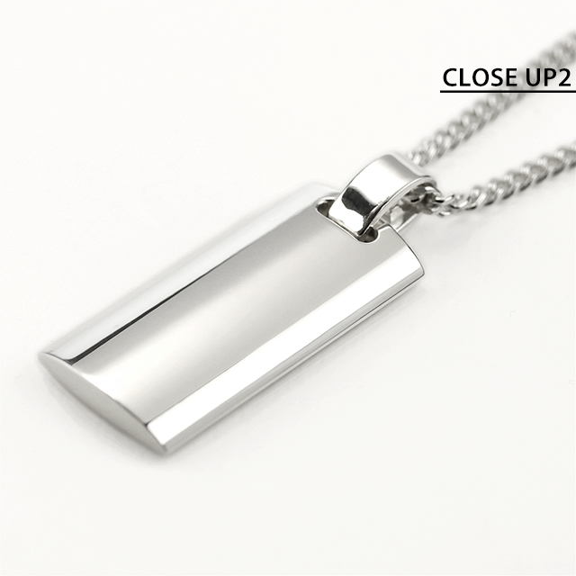 グッチ ネックレス メンズ レディース ブランド GUCCI ディアマンテ プレート ロゴ 843607 J8400 0818 シルバー アクセサリー_3