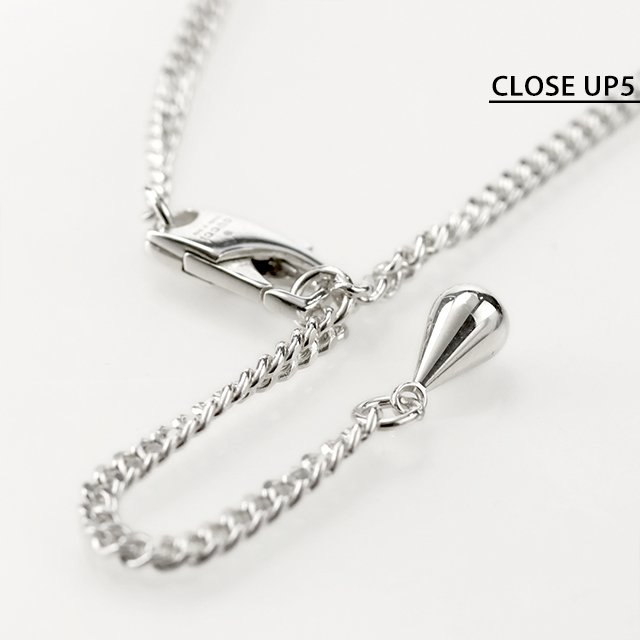 グッチ ネックレス メンズ レディース ブランド GUCCI ディアマンテ プレート ロゴ 843607 J8400 0818 シルバー アクセサリー_6