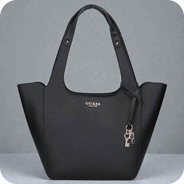 ゲス トートバッグ レディース ブランド GUESS CALISTA BG733422 BLACK バッグ 軽量 手提げ 高級 おしゃれ プレゼント 女性 実用的 かわいい