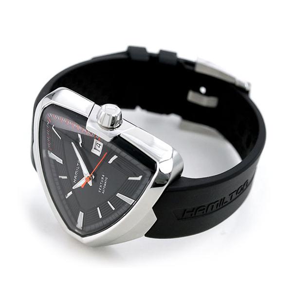 H24555331 ハミルトン HAMILTON ベンチュラ ELVIS80 自動巻き メンズ 腕時計 ブラック エルヴィス80 時計_3