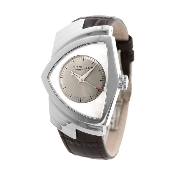 あす着 ハミルトン ベンチュラ 34mm 自動巻き メンズ 腕時計 H Hamilton 時計 シルバー ブラウンの通販はau Pay マーケット 腕時計のななぷれ