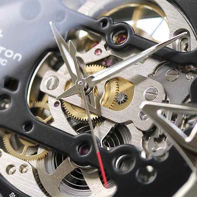 ハミルトン ベンチュラ XXL スケルトン オート 46mm 自動巻き 腕時計