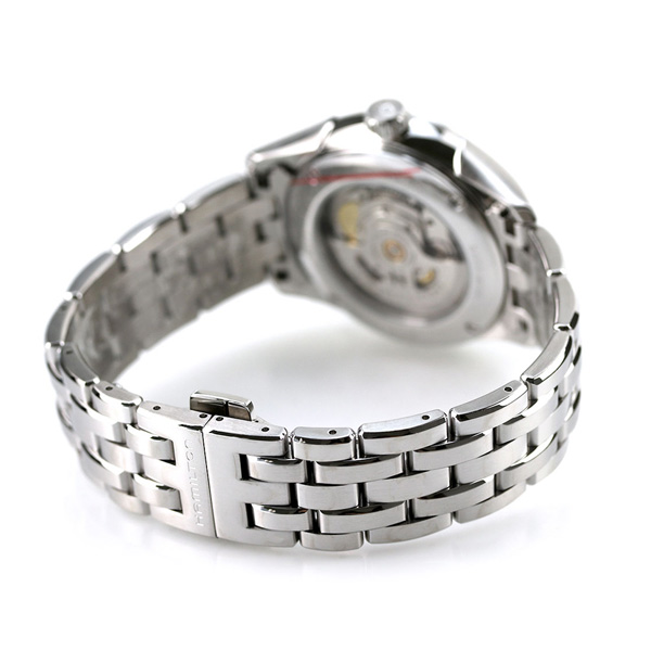 ハミルトン ジャズマスター オート 40mm 自動巻き メンズ 腕時計 H32475140 HAMILTON ブルー プレゼント ギフト_4