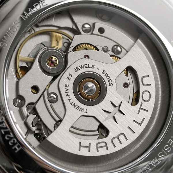 ハミルトン ジャズマスター オート 40mm 自動巻き メンズ 腕時計 H32475140 HAMILTON ブルー プレゼント ギフト_5