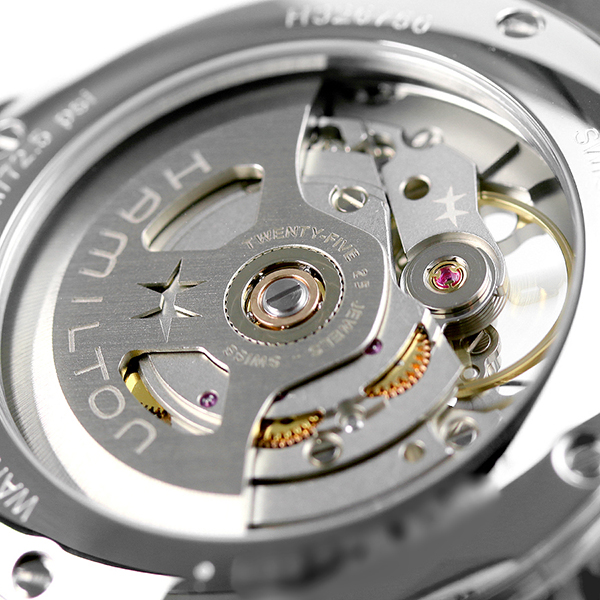 ハミルトン 腕時計 ジャズマスター オープンハート オート 40mm スイス製 自動巻き メンズ H32675160 HAMILTON グリーン_6