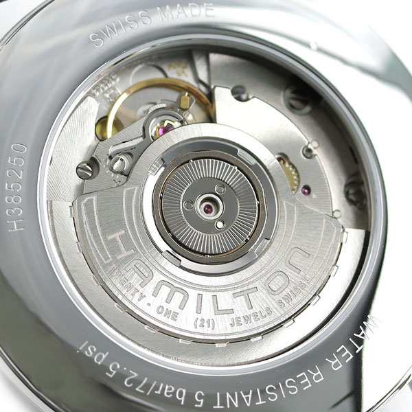 ハミルトン ジャズマスター シンライン オート 40mm 自動巻き メンズ 腕時計 H38525512 HAMILTON 時計  ホワイト×ライトブラウン｜au PAY マーケット