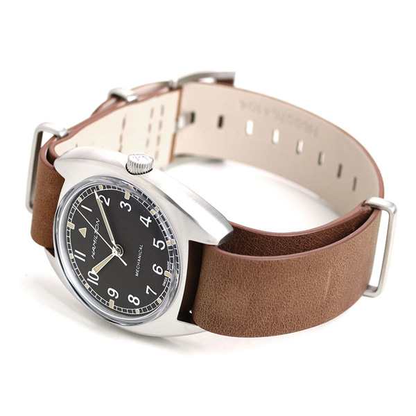 ハミルトン カーキ アビエーション パイロット パイオニア 36mm 手巻き 腕時計 メンズ H76419531 HAMILTON 時計 ブラック  ブラウンの通販はau PAY マーケット - 腕時計のななぷれ | au PAY マーケット－通販サイト