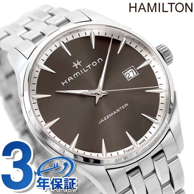ハミルトン ジャズマスター 腕時計 HAMILTON H32451181 クオーツ メンズ 40MM シルバー 時計｜au PAY マーケット