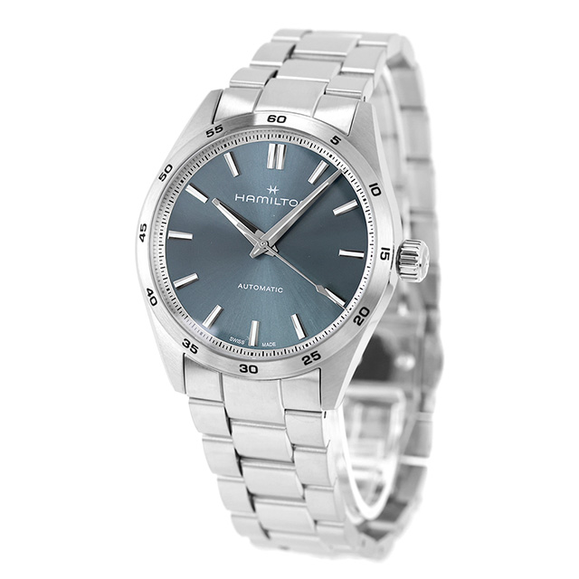 ハミルトン ジャズマスター Performer Automatic 38mm 自動巻き 腕時計 ブランド メンズ HAMILTON JAZZMASTER H36235140 アナログ ブルー スイス製 おしゃれ 防水 プレゼント 男性 実用的_1