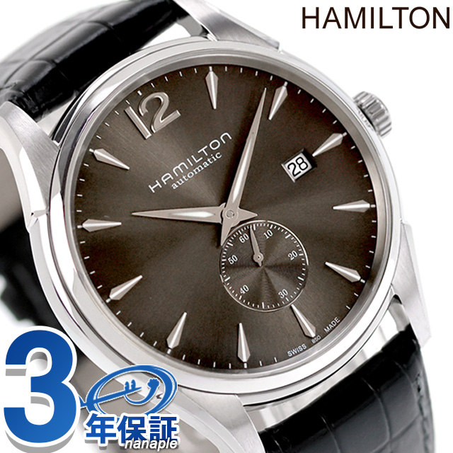 ハミルトン ジャズマスター スモールセコンド オート H38655785 HAMILTON メンズ 腕時計 自動巻き グレー×ブラックの通販は