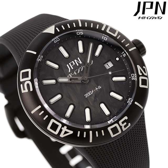 ジェイピーエヌ シンカイ ハイブリッドオートマチック 腕時計 メンズ チタン JPN JPNW-002CBK アナログ ブラック 黒 日本製  プレゼント ｜au PAY マーケット
