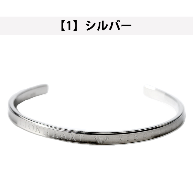 ライオンハート バングル メンズ ブランド LION HEART ブレスレット アクセサリー 選べるモデル_4