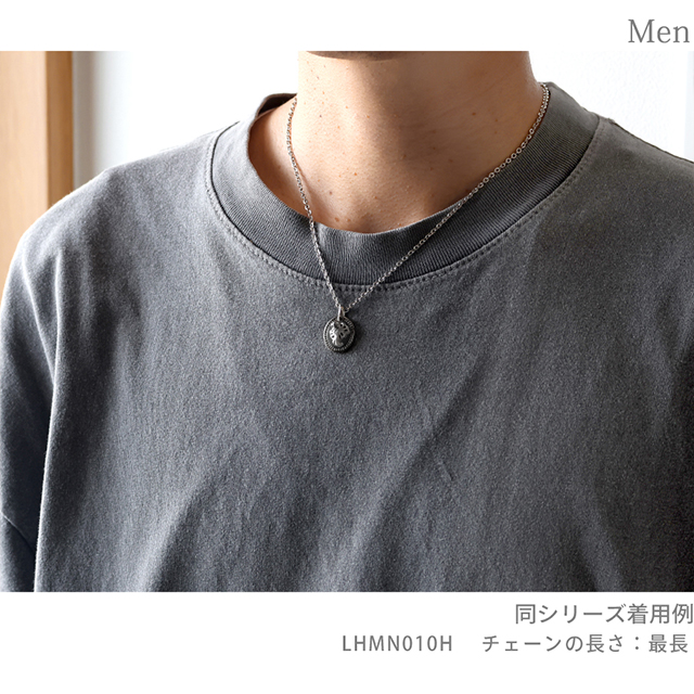 ライオンハート ネックレス メンズ レディース ブランド LION HEART コイン 動物 LHMN010H シルバー アクセサリー_5