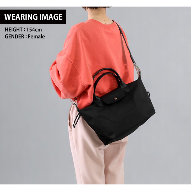 ロンシャン ショルダーバッグ レディース ブランド LONGCHAMP プリアージュ エナジー S トップハンドルバッグ ハンドバッグ 2WAY L1512HSR001 ブラック バッグ 斜めがけ 高級 おしゃれ プレゼント 女性 実用的 かわいい_8
