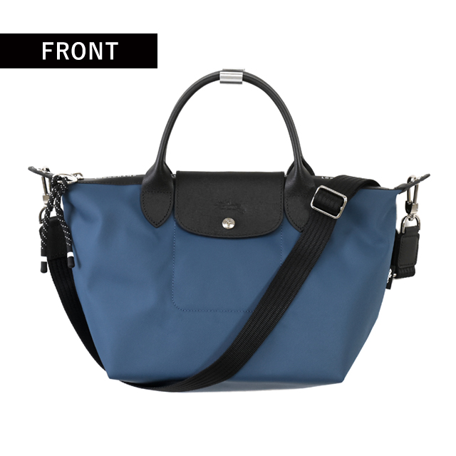 ロンシャン ショルダーバッグ レディース ブランド LONGCHAMP プリアージュ エナジー S トップハンドルバッグ ハンドバッグ 2WAY L1512HSR806 インクブルー バッグ 斜めがけ 高級 おしゃれ プレゼント 女性 実用的 かわいい_1
