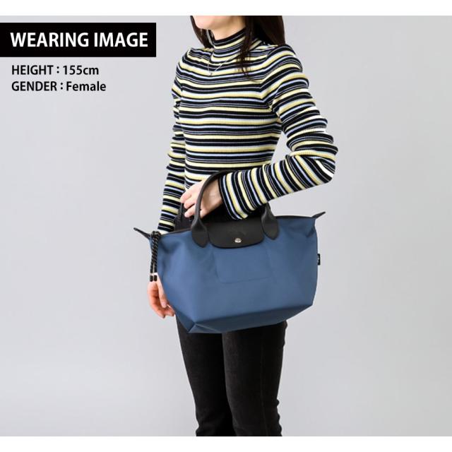 ロンシャン ショルダーバッグ レディース ブランド LONGCHAMP プリアージュ エナジー S トップハンドルバッグ ハンドバッグ 2WAY L1512HSR806 インクブルー バッグ 斜めがけ 高級 おしゃれ プレゼント 女性 実用的 かわいい_8