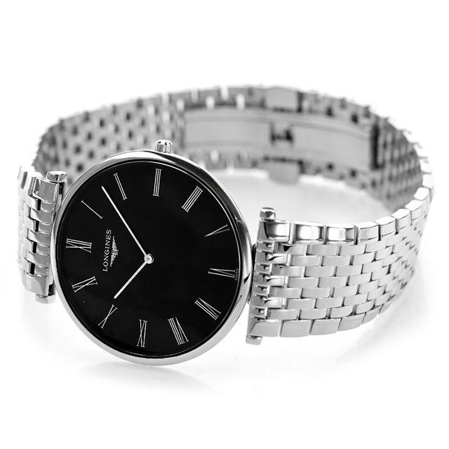 ロンジン グランクラシック クォーツ 電池式 腕時計 ブランド メンズ