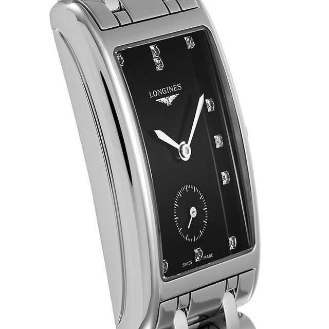 ロンジン ドルチェビータ クォーツ 電池式 腕時計 ブランド レディース LONGINES L5.512.4.57.6 アナログ ブラック 黒 スイス製 おしゃれ 防水 かわいい プレゼント 女性 実用的の通販は