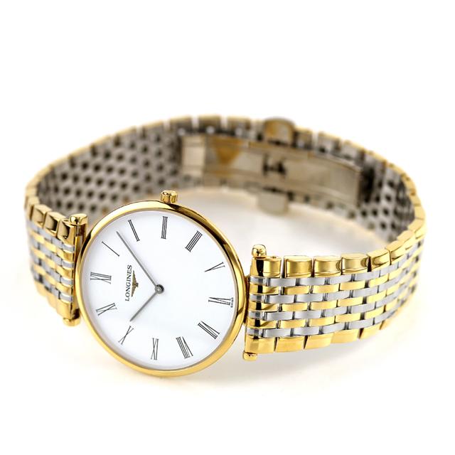 ロンジン グランクラシック クォーツ 電池式 腕時計 ブランド