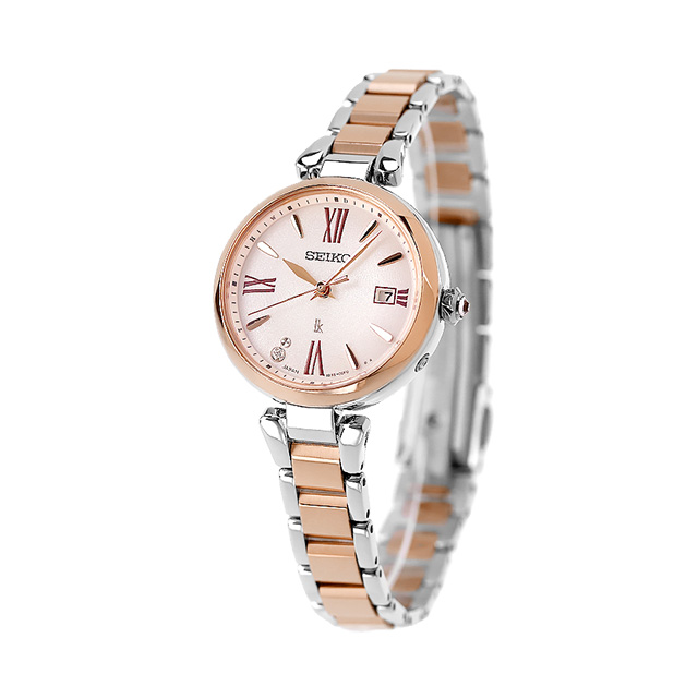 セイコー ルキア 2024年春夏 電波ソーラー 腕時計 ブランド レディース チタン ラボグロウンダイヤモンド SEIKO LUKIA SSQW081 アナログ セイコー ルキア 2024年春夏 電波ソーラー 腕時計 ブランド レディース