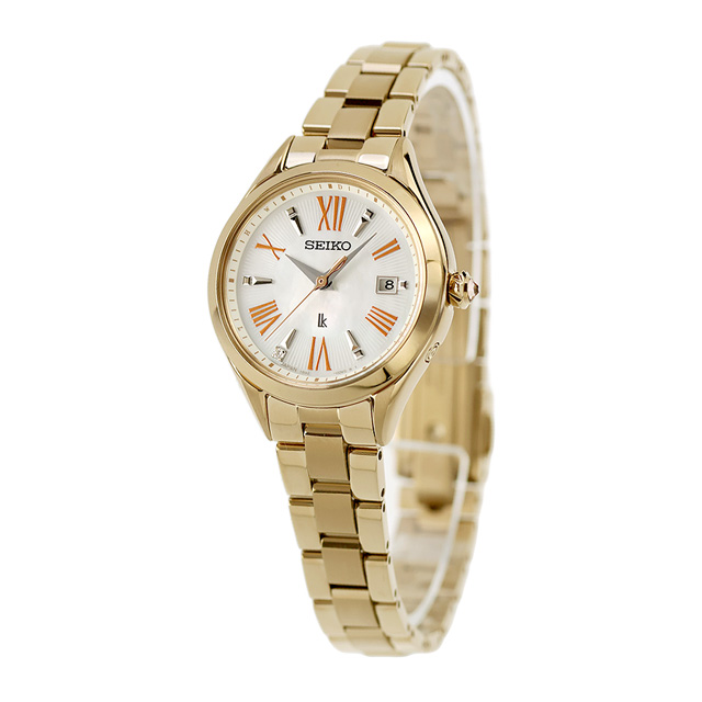 ショッパー付】 セイコー ルキア Grow 電波ソーラー 腕時計 ブランド