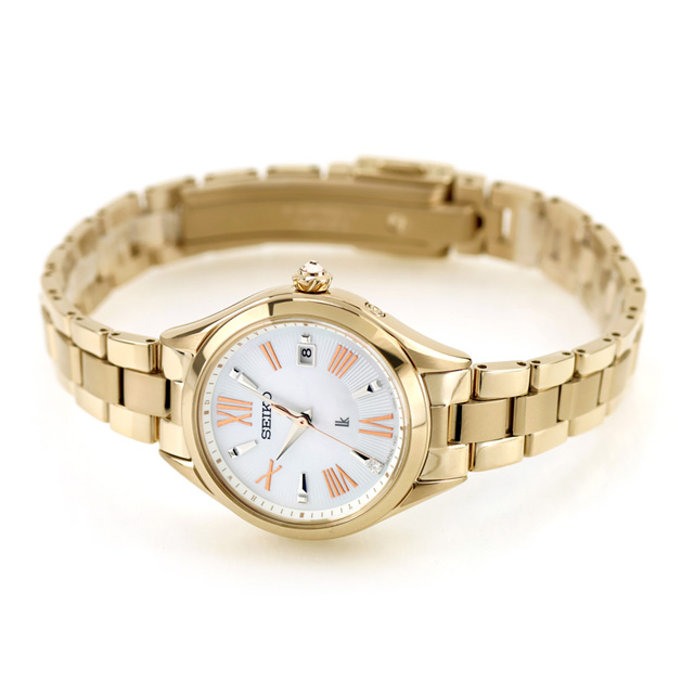 ショッパー付】 セイコー ルキア Grow 電波ソーラー 腕時計 ブランド