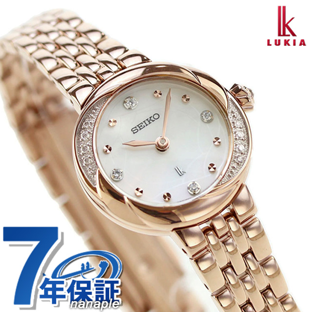 【新品電池】 SEIKO ルキア レディース 腕時計 デイト ピンク ドレス 新品電池】 SEIKO ルキア レディース 腕時計 デイト ピンク