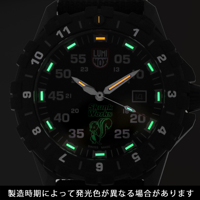 ◆希少品◆ルミノツクス◆ナイトホーク◆時計◆ ルミノックス F117 ナイトホーク×スカンクワークス クォーツ 電池式
