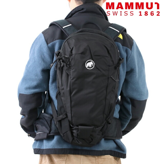 マムート リュック メンズ レディース ブランド MAMMUT リチウム15 バックパック リュックサック スポーツバッグ 100% ポリアミド 2530-00301-0001-1015 ブラック バッグ