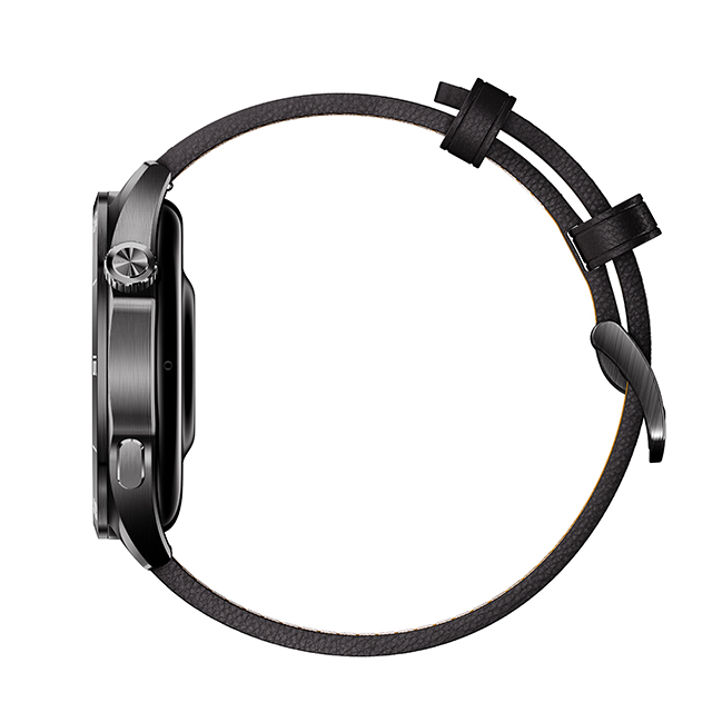 ミブロ Watch GT ダークターニッシュ 充電式クォーツ スマートウォッチ ブランド メンズ Bluetooth 替えベルト mibro SP380017-C240 デジタル ブラック 黒_2