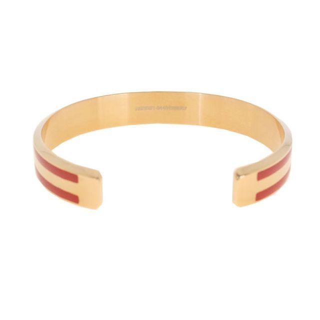 ダニエルウェリントン DANIEL WELLINGTON バングル ブレスレット レディース DW00400014 CLASSIC BRACELET RED S ローズゴールド レッド_2