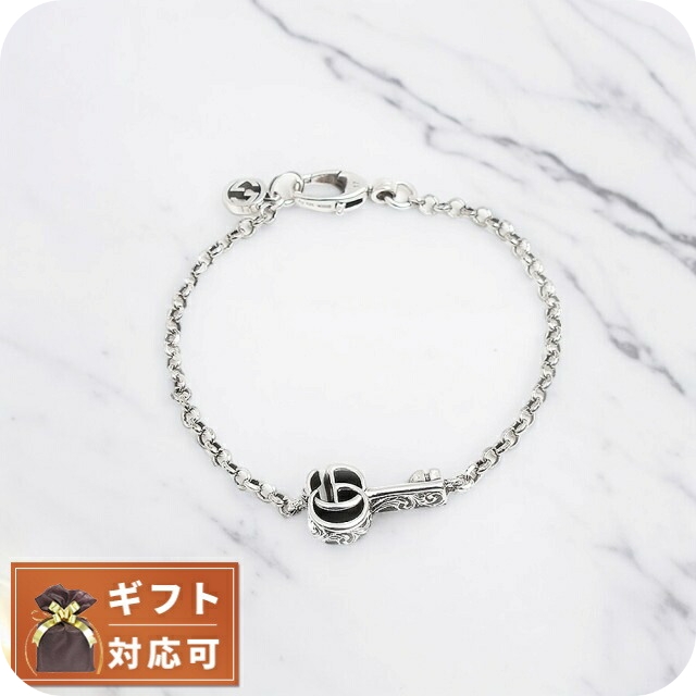 グッチ GUCCI ブレスレット 632207-J8400-0701-17 シルバーの通販は