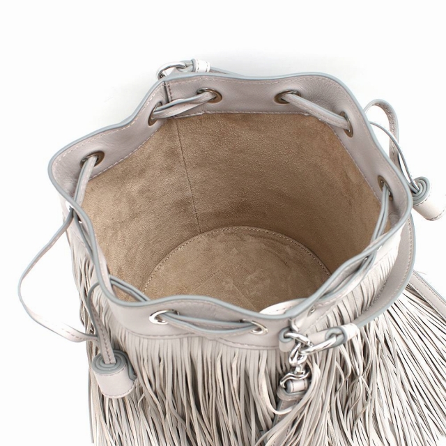 ジェイアンドエムデヴィッドソン J&M DAVIDSON ショルダーバッグ LFRG-0XX-SCNP-910S レディース ザ フリンジ THE FRINGE グレー_2