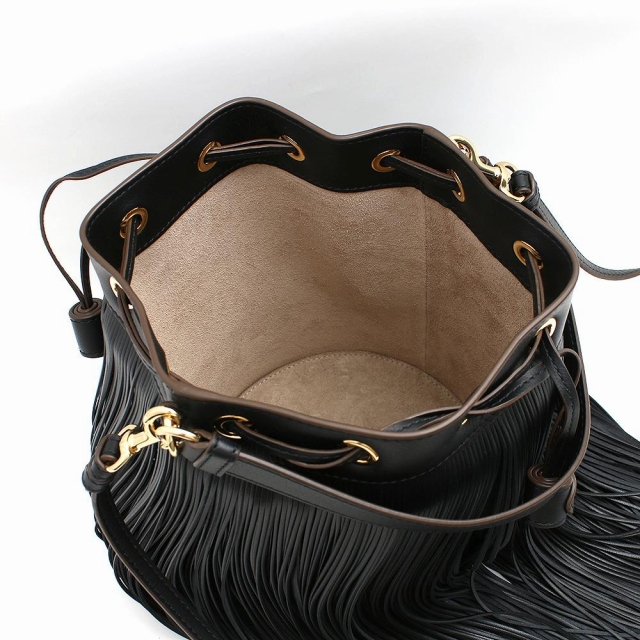 ジェイアンドエムデヴィッドソン J&M DAVIDSON ショルダーバッグ LFRG-0XX-SCNP-999G レディース ザ フリンジ THE FRINGE ブラック