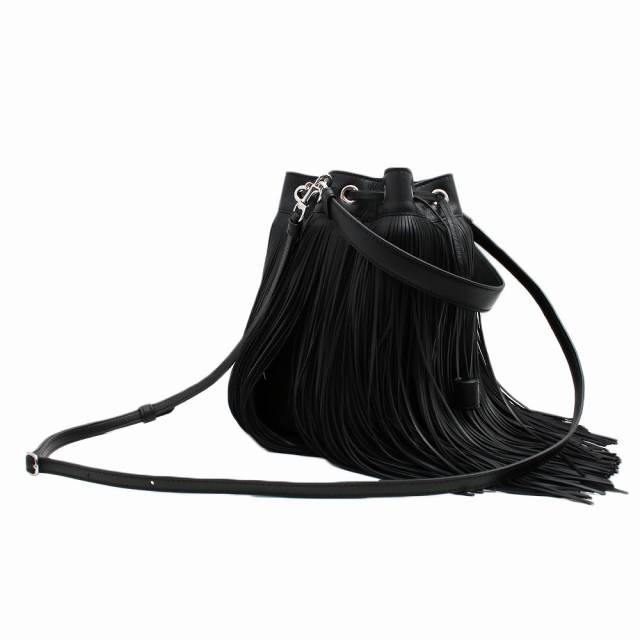 ジェイアンドエムデヴィッドソン J&M DAVIDSON ショルダーバッグ LFRG-0XX-SCNP-999S レディース ザ フリンジ THE FRINGE ブラック_1