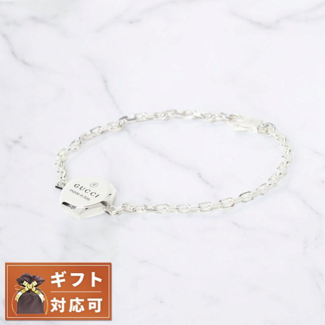 グッチ GUCCI TRADEMARK BRACELET ブレスレット 779169-J8400-8106-17 レディース シルバー